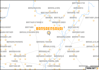 map of Ban Saen Sawai