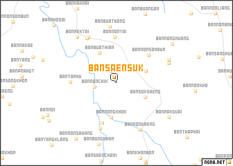 map of Ban Saen Suk