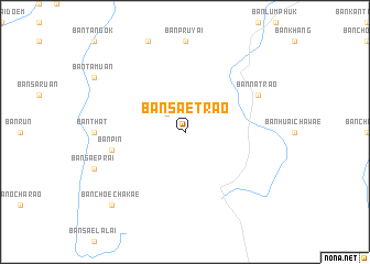 map of Ban Sae Trao