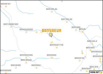 map of Ban Saeum