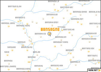 map of Ban Sagnè