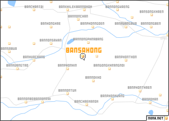 map of Ban Sa Hong