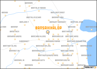 map of Ban Sai Khalop