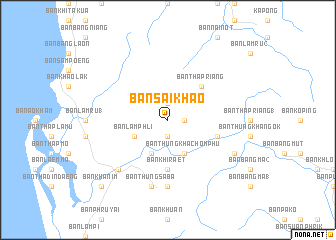 map of Ban Sai Khao