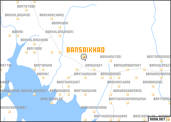 map of Ban Sai Khao