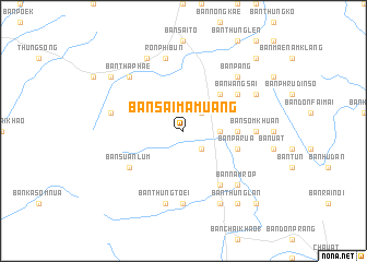 map of Ban Sai Mamuang