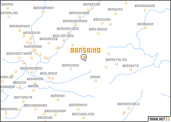 map of Ban Saimo