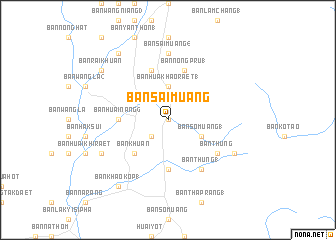 map of Ban Sai Muang