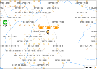 map of Ban Sai Ngam