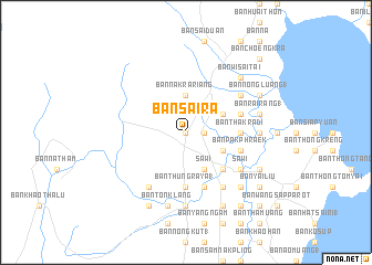 map of Ban Sai Ra