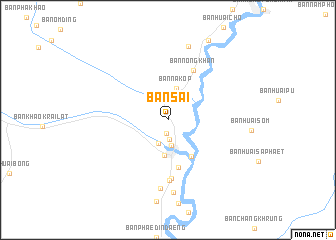 map of Ban Sai