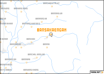 map of Ban Sakae Ngam