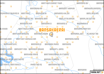 map of Ban Sakae Rai