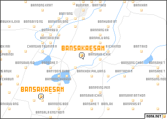 map of Ban Sakae Sam