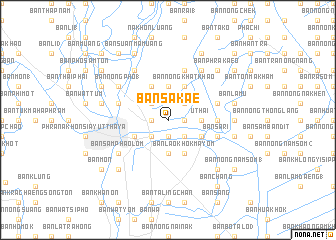 map of Ban Sakae