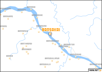 map of Ban Sakai