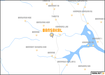 map of Ban Sa Kal