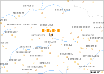 map of Ban Sakan