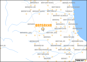 map of Ban Sakha