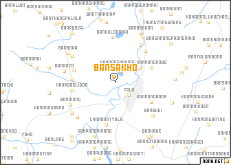 map of Ban Sa Kho