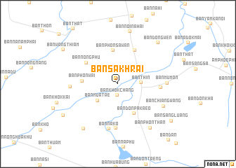 map of Ban Sakhrai