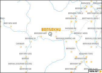 map of Ban Sakhu