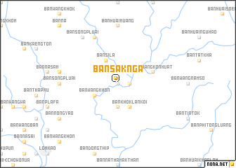 map of Ban Sak Nga