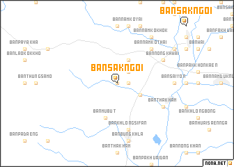 map of Ban Sak Ngoi