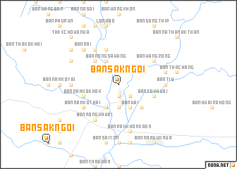 map of Ban Sak Ngoi