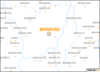 map of Ban Sak Noi