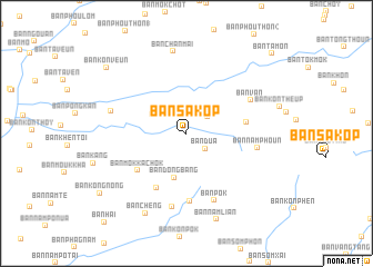 map of Ban Sakôp