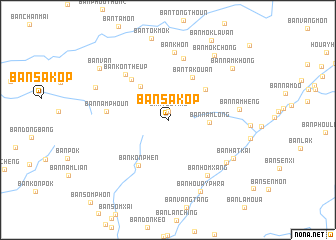 map of Ban Sakôp