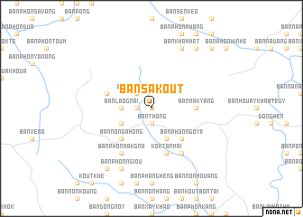 map of Ban Sakout