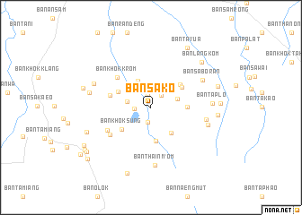 map of Ban Sako