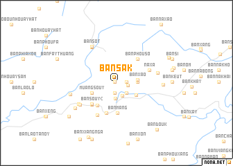map of Ban Sak