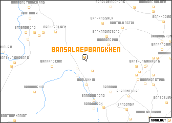 map of Ban Salaep Bang Khen