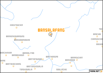 map of Ban Sala Fang