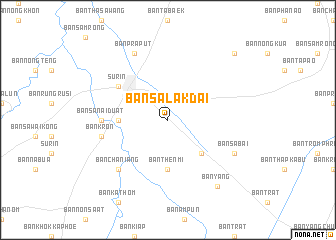 map of Ban Salak Dai