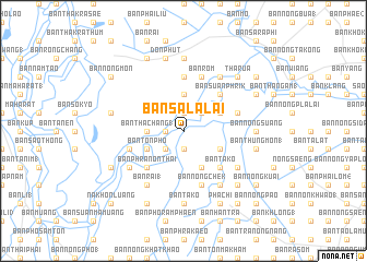 map of Ban Sala Lai