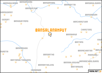 map of Ban Salanamput