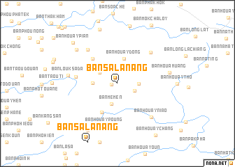 map of Ban Salanang