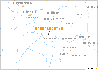 map of Ban Salaoutya