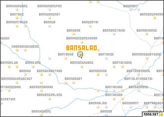 map of Ban Salao