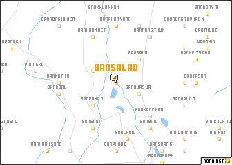 map of Ban Salao