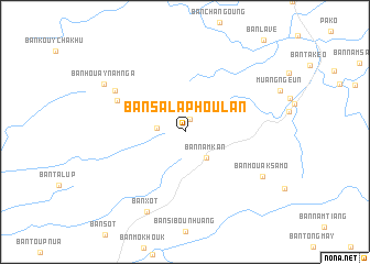 map of Ban Salaphoulan