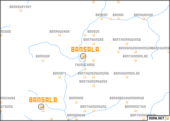 map of Ban Sala