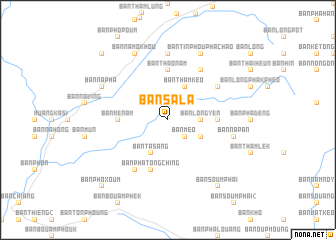 map of Ban Sala