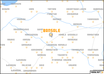 map of Bansalé