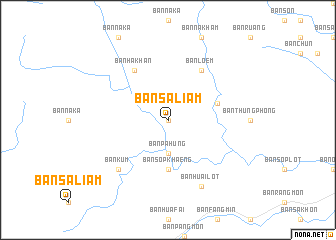 map of Ban Saliam