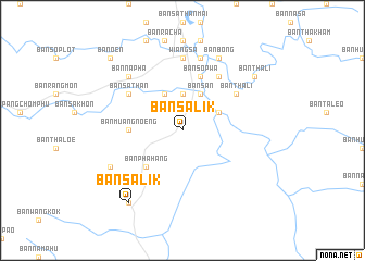 map of Ban Salik